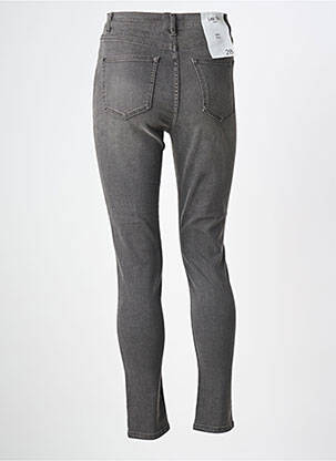 Jeans skinny taille haute taille haute gris LAB DIP PARIS femme