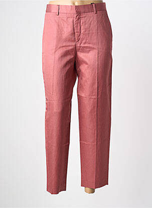 Pantalon 7/8 taille haute taille haute rose CHLOÉ STORA femme