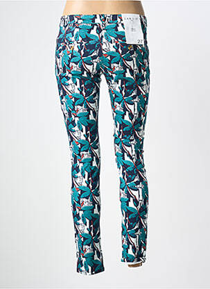 Pantalon chino taille basse taille basse vert LAB DIP PARIS femme