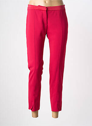 Pantalon 7/8 taille à pinces taille normale rouge BA&SH femme