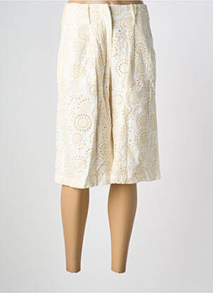Bermuda taille élastique taille normale beige SESSUN femme