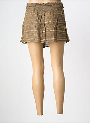 Short coupe fluide taille normale vert VIRGINIE CASTAWAY femme