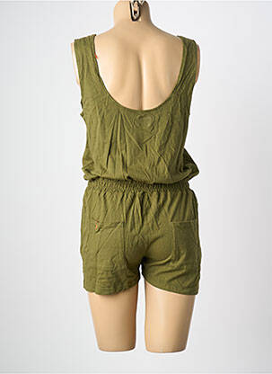 Combishort sans manche sans manche vert MA(E)VY femme