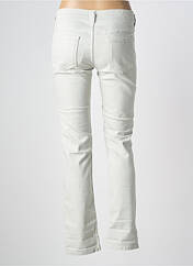 Jeans coupe slim gris SWILDENS femme seconde vue