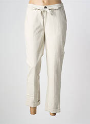 Pantalon 7/8 beige SWILDENS femme seconde vue
