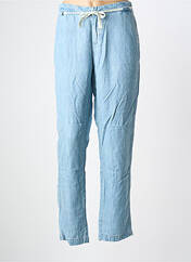 Pantalon chino bleu SWILDENS femme seconde vue