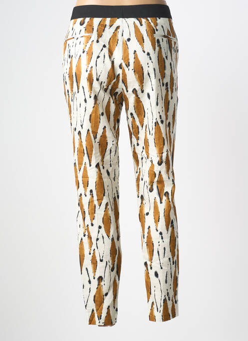 Pantalon 7/8 taille haute taille haute beige CHLOÉ STORA femme