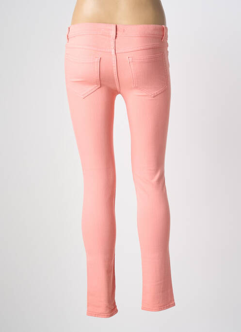 Jeans skinny taille basse taille basse rose VIRGINIE CASTAWAY femme