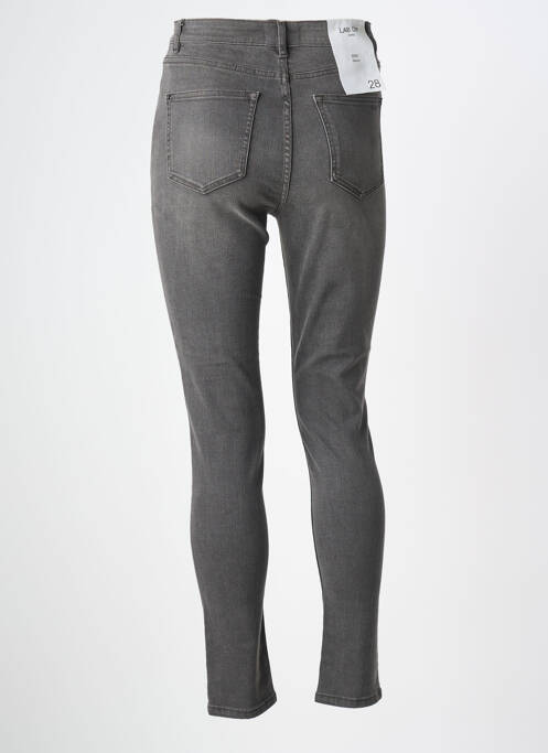 Jeans skinny taille haute taille haute gris LAB DIP PARIS femme