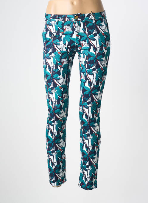 Pantalon chino taille basse taille basse vert LAB DIP PARIS femme