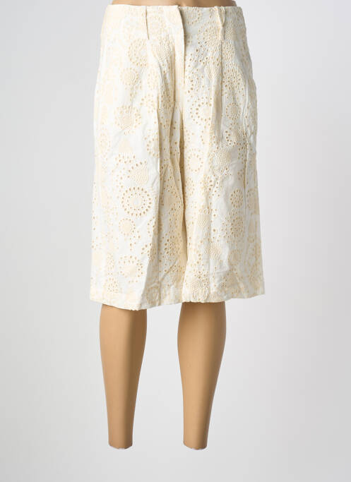 Bermuda taille élastique taille normale beige SESSUN femme