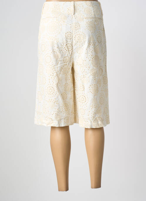Bermuda taille élastique taille normale beige SESSUN femme