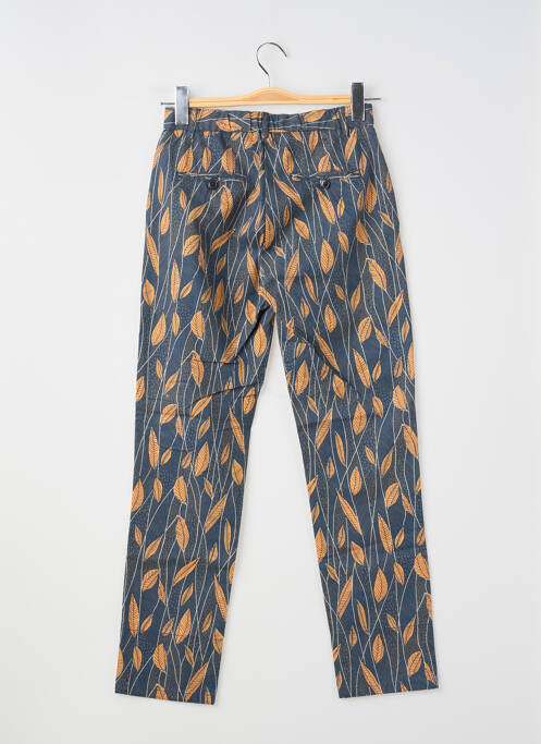 Pantalon 7/8 taille haute taille haute bleu MAISON LAB femme