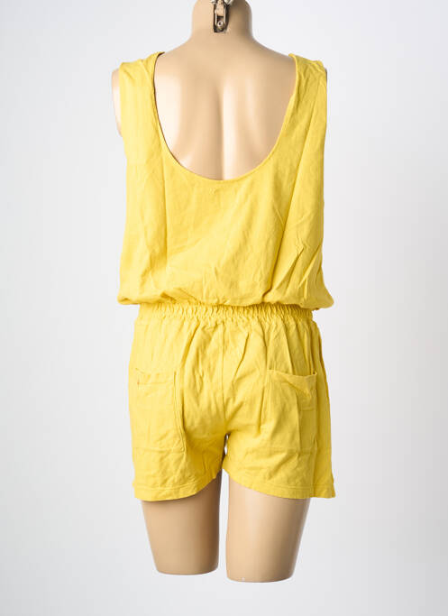 Combishort sans manche sans manche jaune MA(E)VY femme