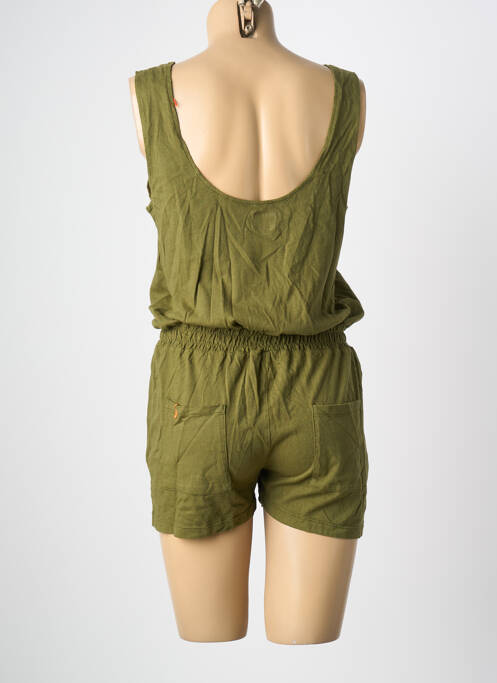 Combishort sans manche sans manche vert MA(E)VY femme