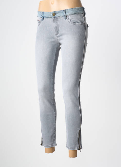 Jeans skinny gris SWILDENS femme
