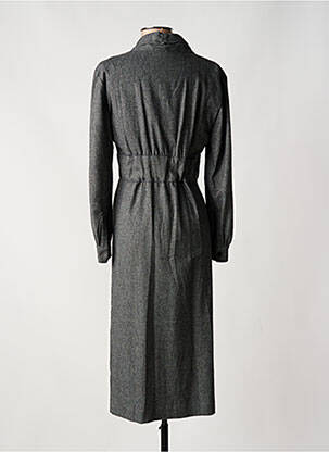 Robe longue manches longues manches longues gris BA&SH femme