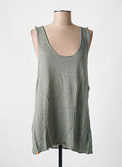 Top bleu MAEVY femme seconde vue