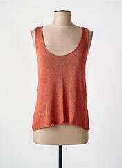 Top orange MAEVY femme seconde vue