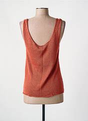 Top orange MAEVY femme seconde vue
