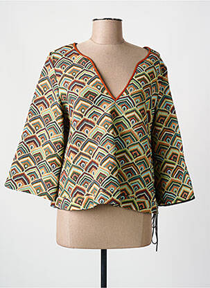 Top vert BA&SH femme