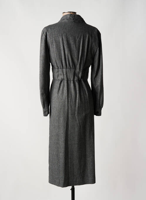 Robe longue manches longues manches longues gris BA&SH femme