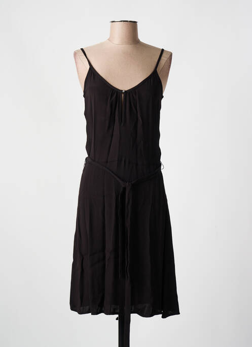 Robe mi-longue noir JOLIE JOLIE PAR PETITE MENDIGOTE femme