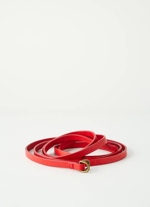 Ceinture réglable rouge ATTIC AND BARN femme