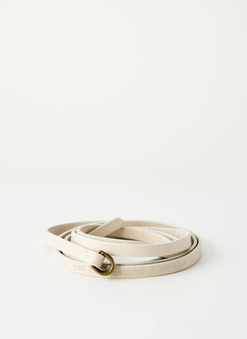 Ceinture coutures renforcées beige ATTIC AND BARN femme