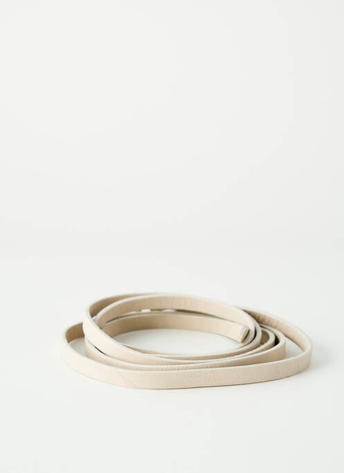 Ceinture beige ATTIC AND BARN femme