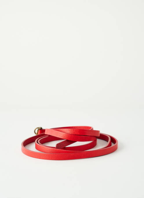 Ceinture rouge ATTIC AND BARN femme
