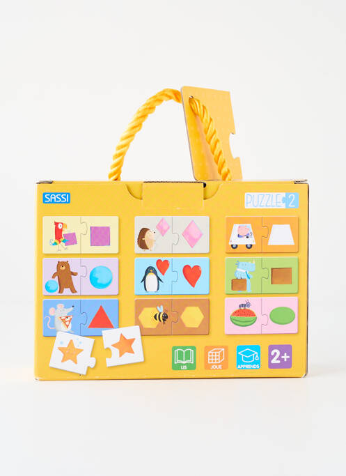 Accessoire divers imprimé fantaisie jaune SASSI enfant