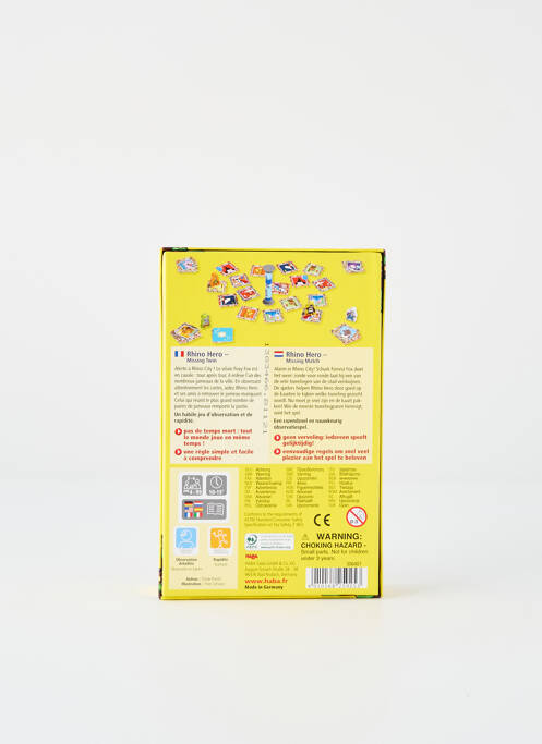 Accessoire divers imprimé fantaisie jaune HABA enfant