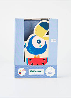 Accessoire divers imprimé fantaisie bleu LILLIPUTIENS enfant