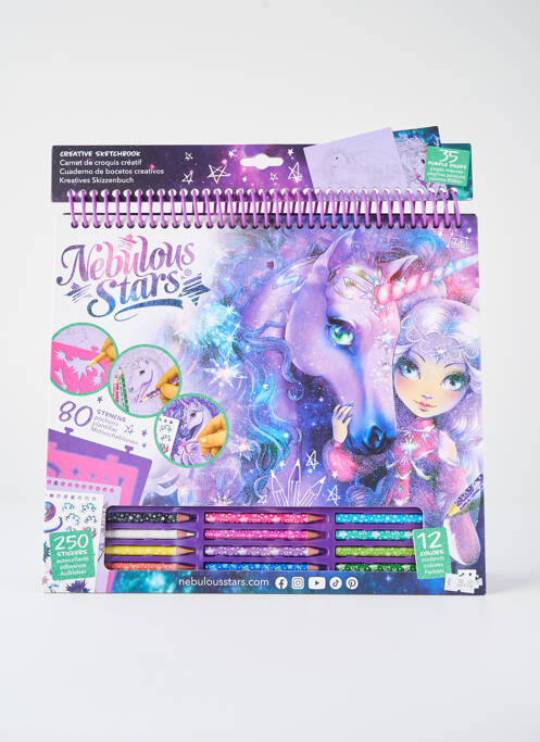 Accessoire divers imprimé fantaisie violet NEBULOUS STARS fille
