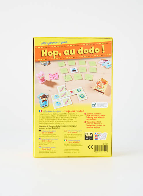 Accessoire divers imprimé fantaisie jaune HABA enfant