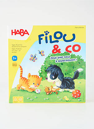 Accessoire divers imprimé fantaisie jaune HABA enfant