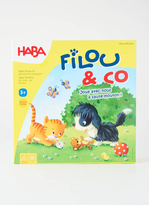 Accessoire divers imprimé fantaisie jaune HABA enfant
