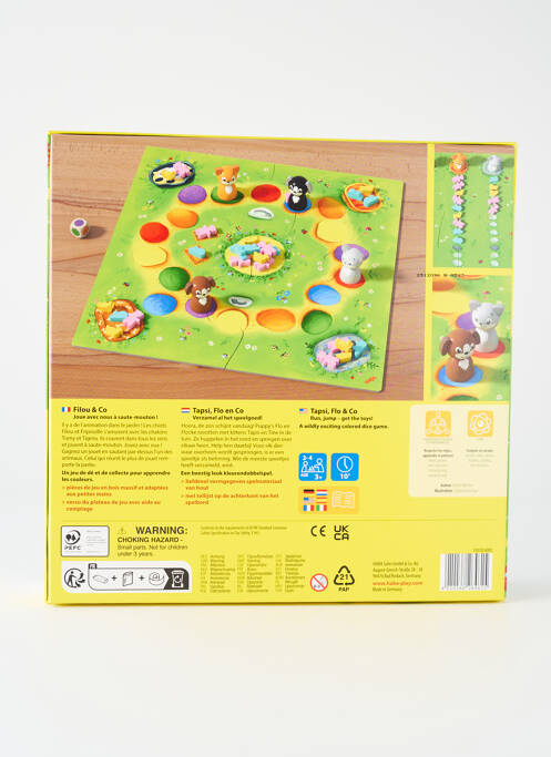 Accessoire divers imprimé fantaisie jaune HABA enfant