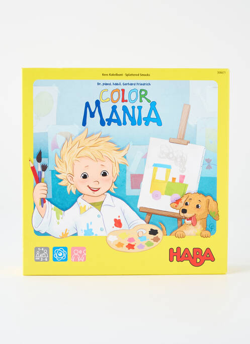 Accessoire divers imprimé fantaisie jaune HABA enfant