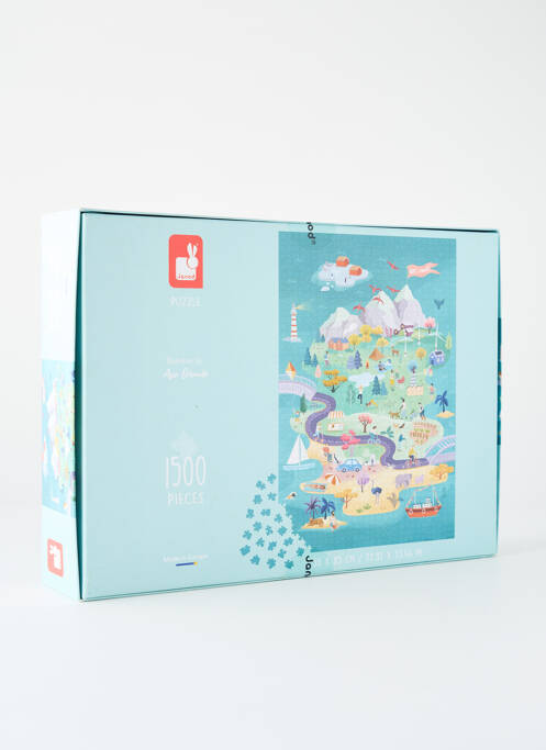 Accessoire divers imprimé fantaisie bleu JANOD enfant
