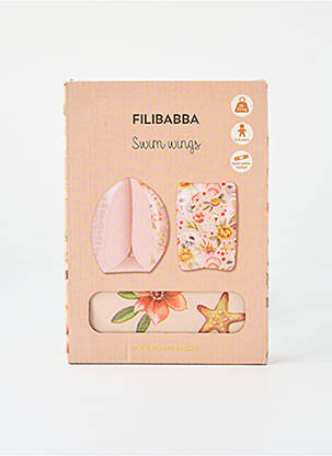 Accessoire divers imprimé fantaisie rose FILIBABBA enfant