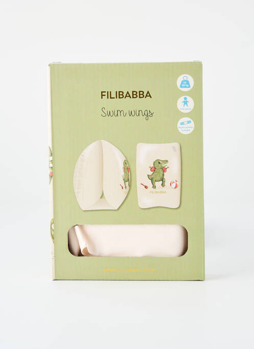 Accessoire divers imprimé fantaisie vert FILIBABBA enfant