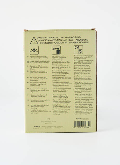 Accessoire divers imprimé fantaisie beige FILIBABBA enfant