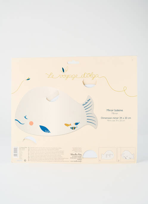 Accessoire divers imprimé fantaisie bleu MOULIN ROTY enfant