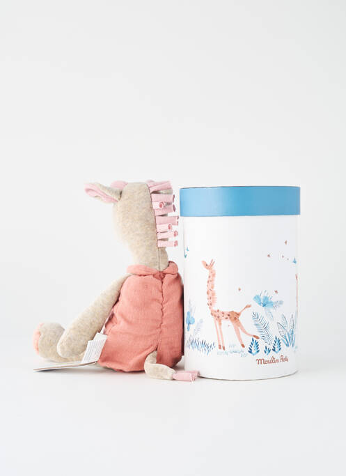 Doudou rose MOULIN ROTY fille