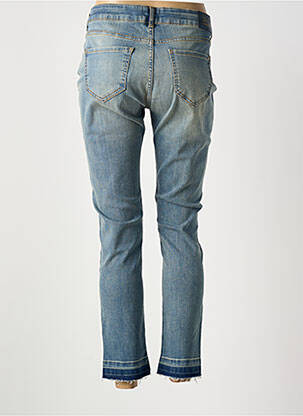 Jeans coupe slim broderie rivets taille normale bleu LE PETIT BAIGNEUR femme