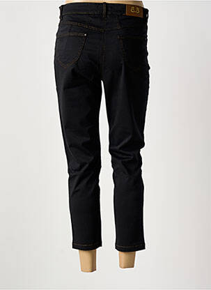 Pantalon 7/8 stretch taille normale noir PAUL BRIAL femme