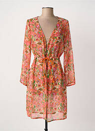 Veste casual coupe cintrée orange PAUL BRIAL femme