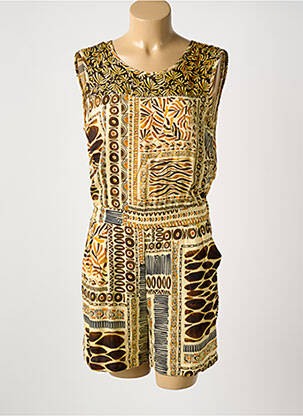 Combishort jaune PAUL BRIAL femme